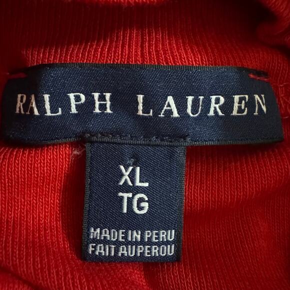Ralph Lauren Women's Size XL Red Turtleneck - Picture 3 of 5